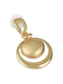 Anti-Tarnish Gold Plated Concentric balls Minimal Drop earrings