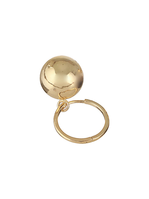 Anti-Tarnish Gold Plated water Drop Shaped Luxe Drop Earrings