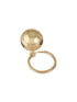 Anti-Tarnish Gold Plated water Drop Shaped Luxe Drop Earrings