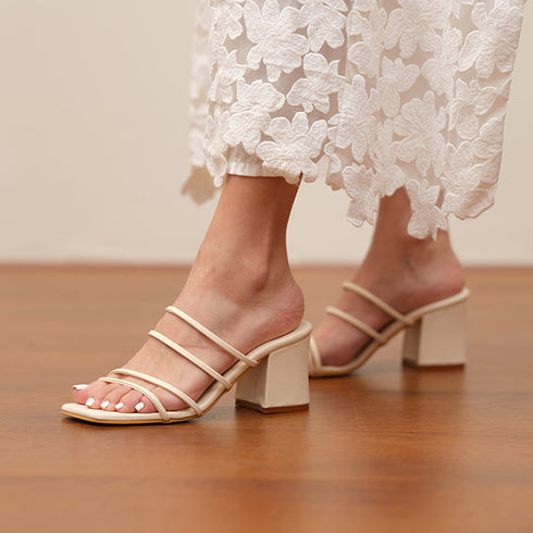 Julian Wide Strappy Heels