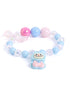 Multicolour Silver Plated Jewellery Set for Girl