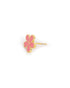 Girls 18kt Gold Plated Enamel Floral Necklace and Earring Set