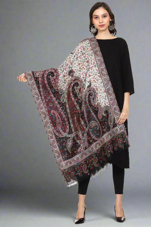 Women's Pure Wool Kani Stole