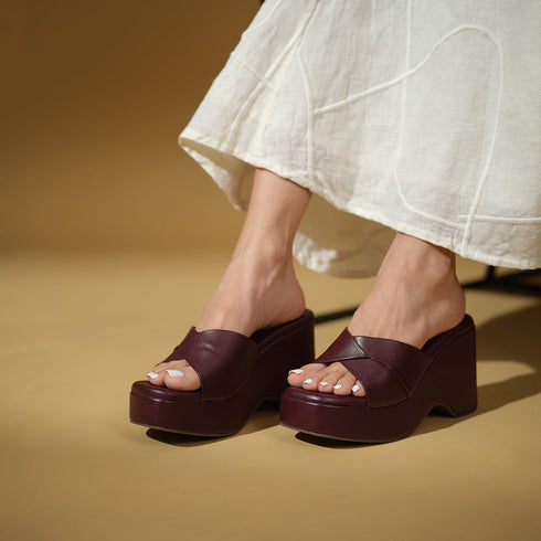 Lauren Slip-On Wedges