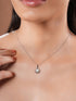 925 Sterling Silver Minimal Dailywear Om Locket Pendant Necklace & Chain