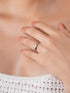 925 Sterling Silver Engraved Promise Finger Band Ring