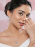Elegant Pearl & Butterfly Pendant with Matching Earrings