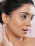 925 Sterling Silver Oval Lightweight Dangler Minimal Drop Earrings