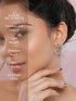 925 Sterling Silver Circular Quirky Statement Drop Minimal Earrings