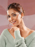 Silver Plated AD Studded Orbital Pearl Minimal Studds Earrings