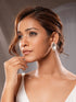 Gold Plated Uncut Polki Mossanite Minimal Studds Earrings