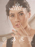 925 Sterling Silver Rose Gold Plated AD Studded Leaf Shaped Proposal Adjustable Finger Ring
