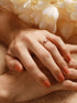 925 Sterling Silver Rose Gold Plated AD Studded Minimal Crown Finger Ring