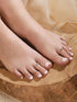 925 Sterling Silver AD Studded Minimal Band Toe Ring