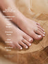 925 Sterling Silver AD Studded Minimal Leafy Toe Ring