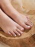 925 Sterling Silver AD Studded Minimal Leafy Toe Ring