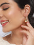 Anti-Tarnish Gold Plated water Drop Shaped Luxe Drop Earrings