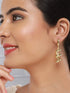 Anti-Tarnish Gold Plated Spiral Twister Hoop Minimalist Earrings