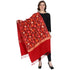 Women's Aari Embroidered Wool Stole