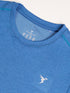 Men Solid Slim Fit Crew Neck T-shirt with DOUBLE COOL