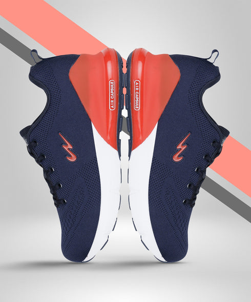NORTH PLUS Navy Men's Running Shoes