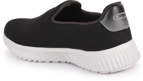 OXYFIT N Black Men's Walking Shoes