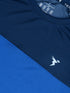 Men Colorblock Slim Fit Crew Neck T-shirt with TECHNO COOL+