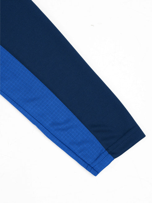 Men Colorblock Slim Fit Crew Neck T-shirt with TECHNO COOL+