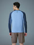 Men Colorblock Slim Fit Crew Neck T-shirt with TECHNO COOL+