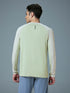 Men Colorblock Slim Fit Crew Neck T-shirt with TECHNO COOL+