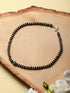 925 Sterling Silver Black Beads Dailywear Minimal Anklet