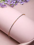 925 Sterling Silver Dual Toned Ball Chain Adjustable Bracelet