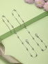 925 Sterling Silver Ball Chain Delicate Designer Minimal Anklet Pair