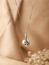 925 Sterling Silver Minimal Dailywear Om Locket Pendant Necklace & Chain