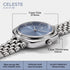 Celeste Blue Dial Women Analog Watch - CLW-CT-88