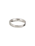 925 Sterling Silver Rhodium Plated Contemporary Adjustable Band Coupe Finger Ring For Her