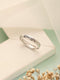 925 Sterling Silver Rhodium Plated Dailywear Adjustable Band Finger Rings