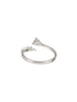 925 Sterling Silver Zircon Studded Statement Adjustable Finger Ring