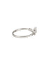 925 Sterling Silver Zircon Studded Statement Adjustable Finger Ring