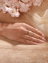 925 Sterling Silver Rhodium Plated Dailywear Adjustable Band Finger Rings