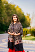Women's Aari Embroidered Wool Shawl