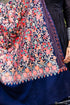 Women's Aari Embroidered Wool Shawl