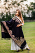 Women's Aari Embroidered Wool Stole