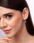 18kt Gold Plated Dangling Heart Drop Earring