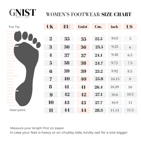GNIST Clear Transparent Nude Flats