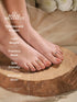 925 Sterling Silver Sparkling Zig Zag Adjustable Pair Of Toe Rings