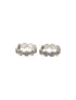 925 Sterling Silver Oxidised Leaf Dailywear Adjustable Pair of Toe Rings