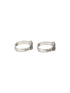 925 Sterling Silver Oxidised Dual Leaf Minima Adjustable Pair Of Toe Ring