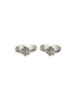925 Sterling Silver Oxidised Bloom Flower Design Adjustable Pair Of Toe Ring