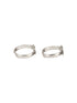 925 Sterling Silver Oxidised Bloom Flower Design Adjustable Pair Of Toe Ring